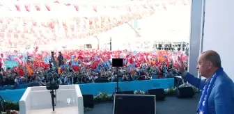 Cumhurbaşkanı Erdoğan, '300 Bininci Afet Konutu Kura Çekimi ve Anahtar Teslimi Töreni'nde konuştu: (1)