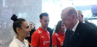 Cumhurbaşkanı Erdoğan, A Milli Kadın Voleybol Takımı'nı kabul etti