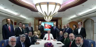 Cumhurbaşkanı Erdoğan, ABD dönüşü uçakta gazetecilerin sorularını yanıtladı: (1)