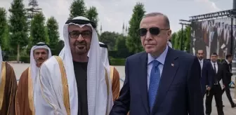 Cumhurbaşkanı Erdoğan, BAE Devlet Başkanı Al Nahyan'ı resmi törenle karşıladı