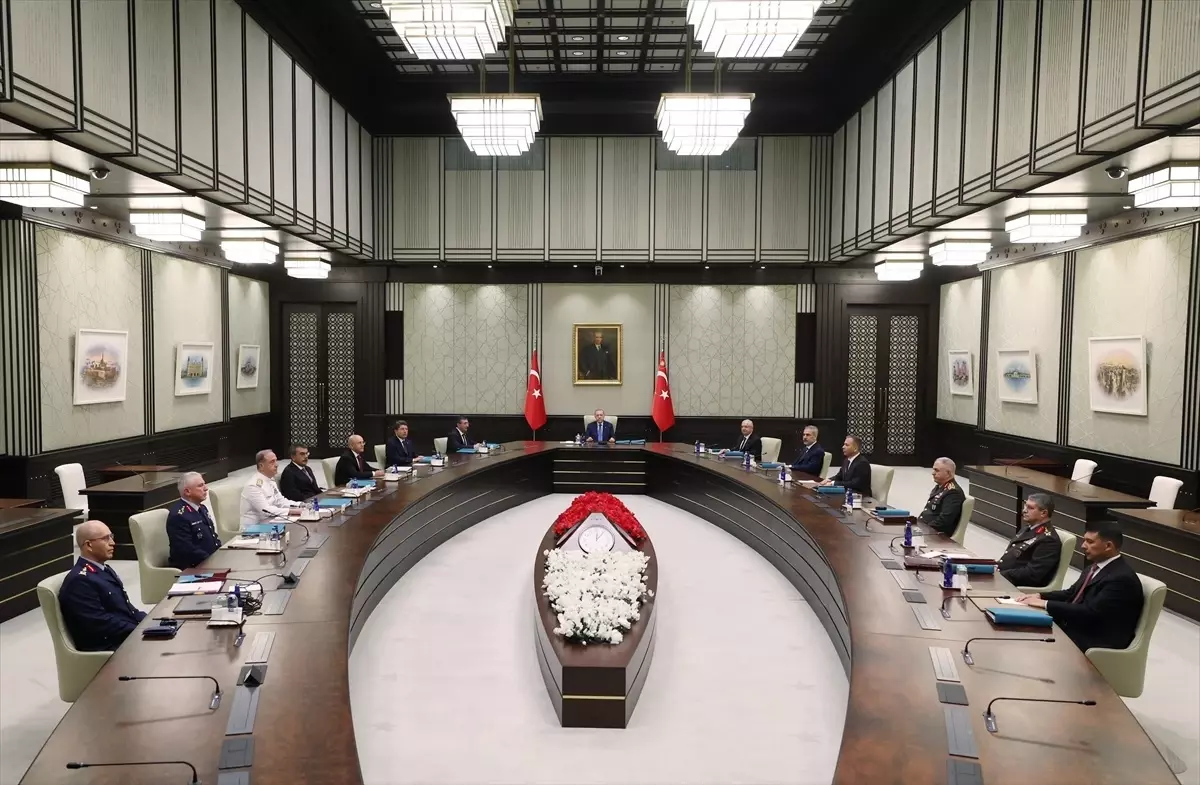 YAŞ Toplantısı Cumhurbaşkanı Erdoğan'ın Başkanlığında Gerçekleşti