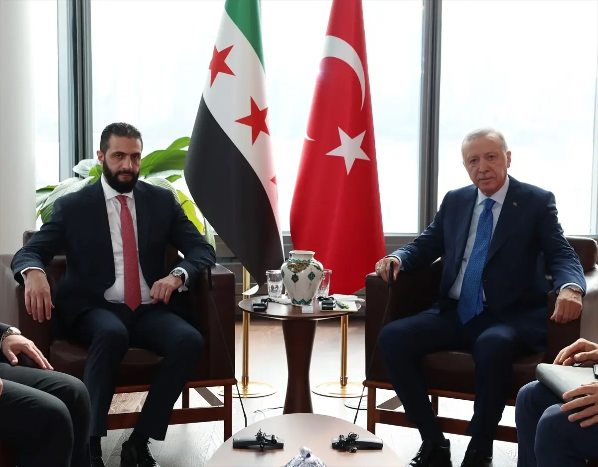 Erdoğan, New York'ta Şara ile Görüştü