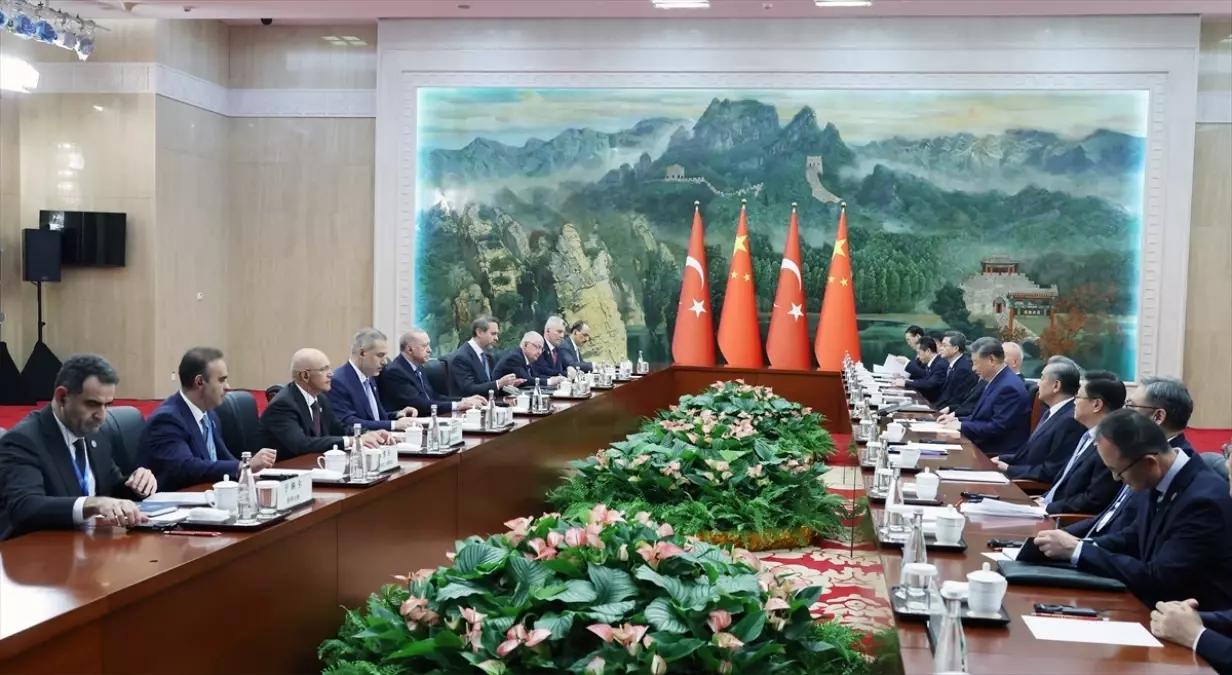 Cumhurbaşkanı Erdoğan, Çin Devlet Başkanı Şi Cinping ile görüştü