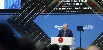 Erdoğan'dan DEİK'e 40. Yıl Kutlaması
