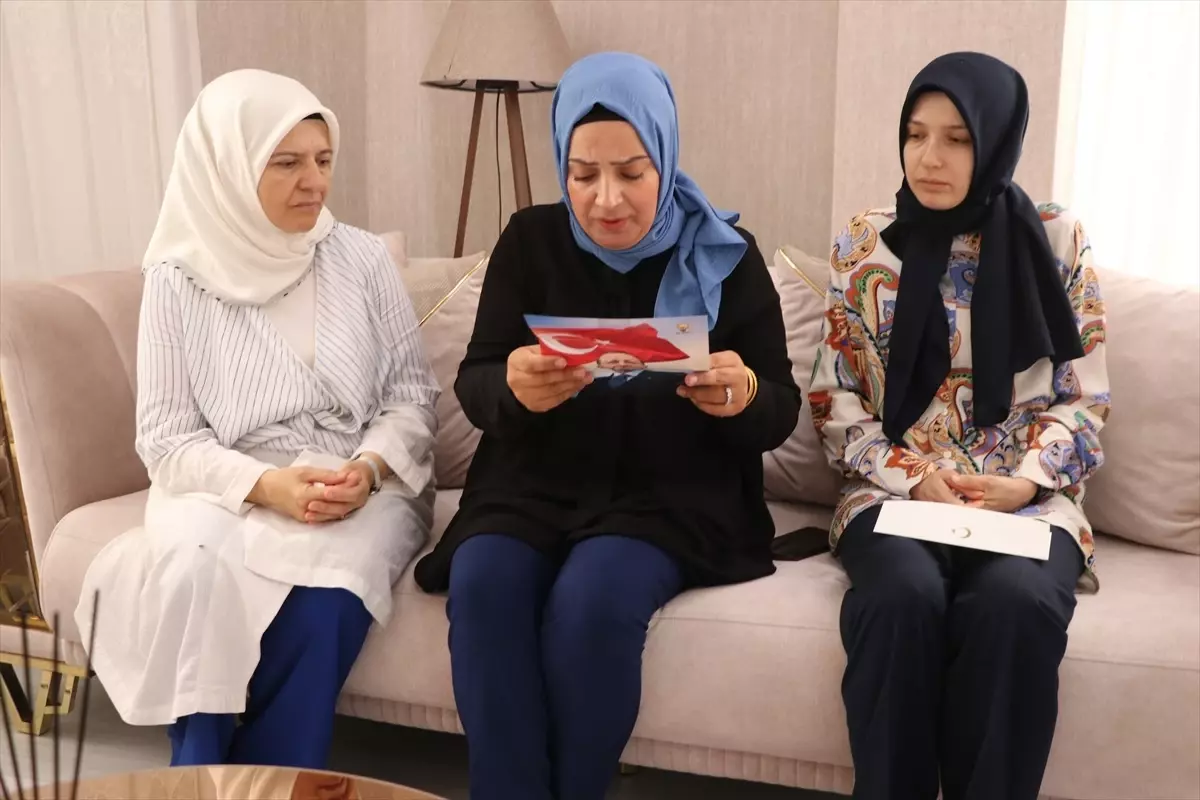 Cumhurbaşkanı Erdoğan'ın 'Terörsüz Türkiye' mektubu Siirt'teki şehit ailesine ulaştı