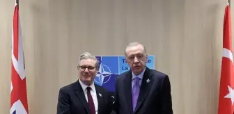 Cumhurbaşkanı Erdoğan, İngiltere Başbakanı Starmer ile bir araya geldi