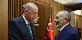 Cumhurbaşkanı Erdoğan, Irak Temsilciler Meclisi Başkanı Meşhedani'yi kabul etti