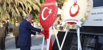 Cumhurbaşkanı Erdoğan, KKTC'de Atatürk Anıtı'na çelenk sundu