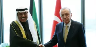 Cumhurbaşkanı Erdoğan, Kuveyt Veliaht Prensi Sabah'ı kabul etti