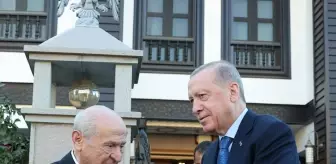 Cumhurbaşkanı Erdoğan MHP Genel Başkanı Bahçeli ile görüştü