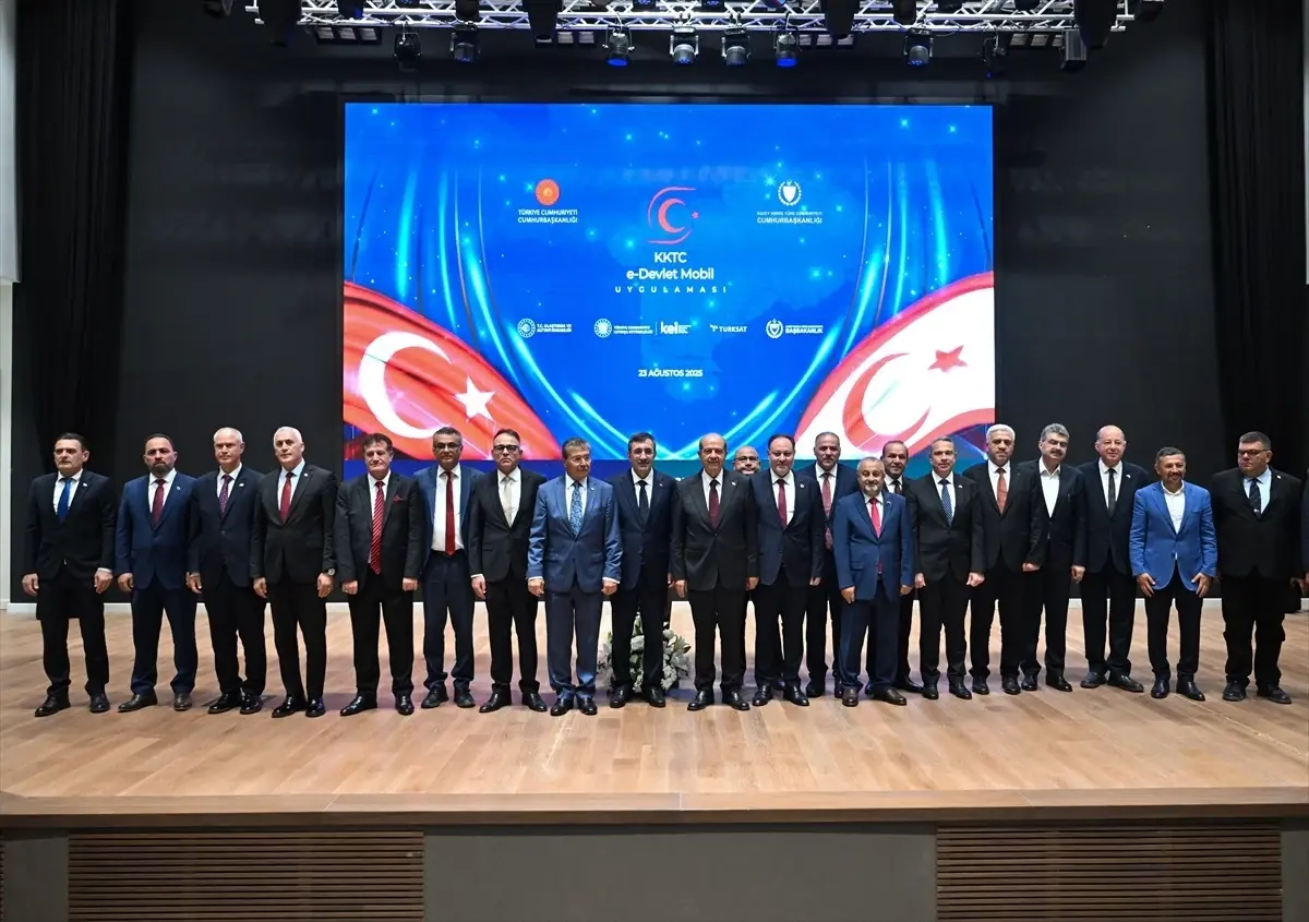 Cumhurbaşkanı Yardımcısı Yılmaz, KKTC'de E-Devlet Mobil Uygulama Lansmanı'nda konuştu Açıklaması