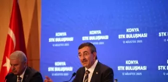 Cumhurbaşkanı Yardımcısı Yılmaz Konya'da STK temsilcileriyle bir araya geldi Açıklaması