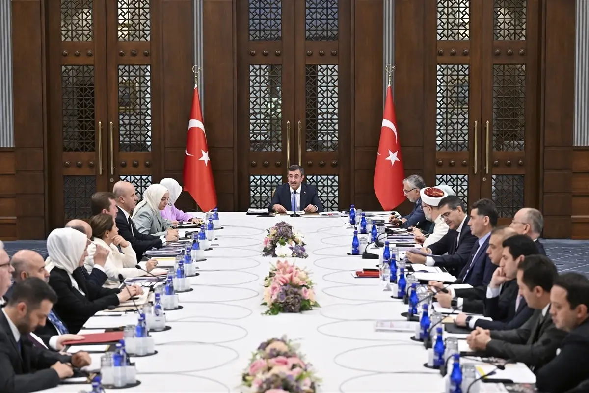 Cumhurbaşkanı Yardımcısı Yılmaz, Nüfus Politikaları Kurulu Toplantısı'nda konuştu Açıklaması