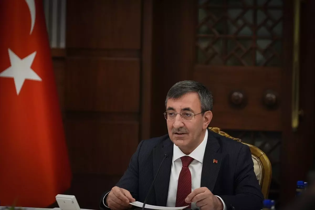 Cumhurbaşkanı Yardımcısı Yılmaz, Türkiye Coğrafi Bilgi Sistemi Kurulu Toplantısı'nda konuştu Açıklaması