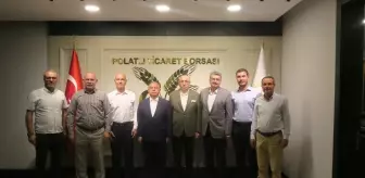 İsmet Yılmaz'dan Polatlı Ticaret Borsası'na Ziyaret