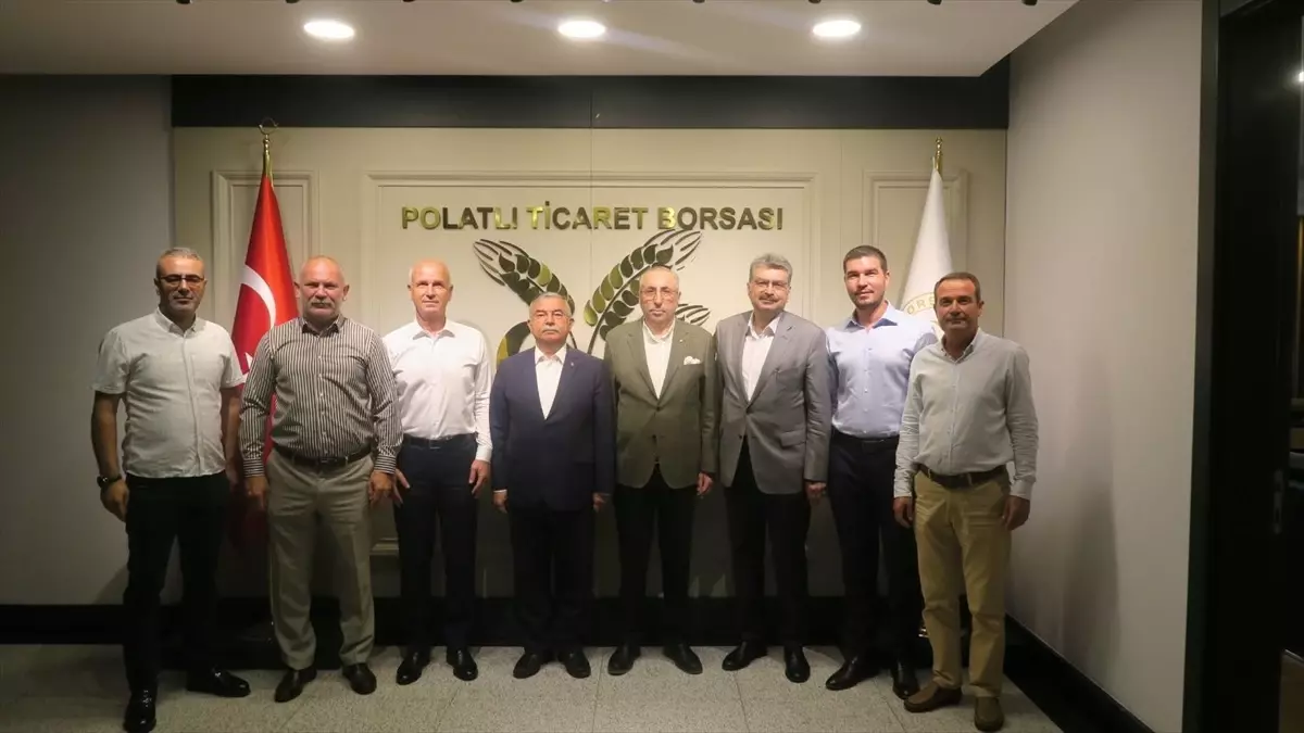 İsmet Yılmaz'dan Polatlı Ticaret Borsası'na Ziyaret