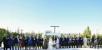 Danıştay Başsavcısı Cevdet Erkan'ın kızı dünyaevine girdi