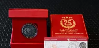 Galatasaray'ın 25. şampiyonluğu için hatıra parası çıkıyor