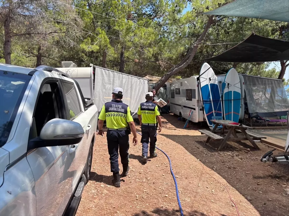 Datça'da Jandarma Orman Yangınlarına Karşı Denetim Yapıldı