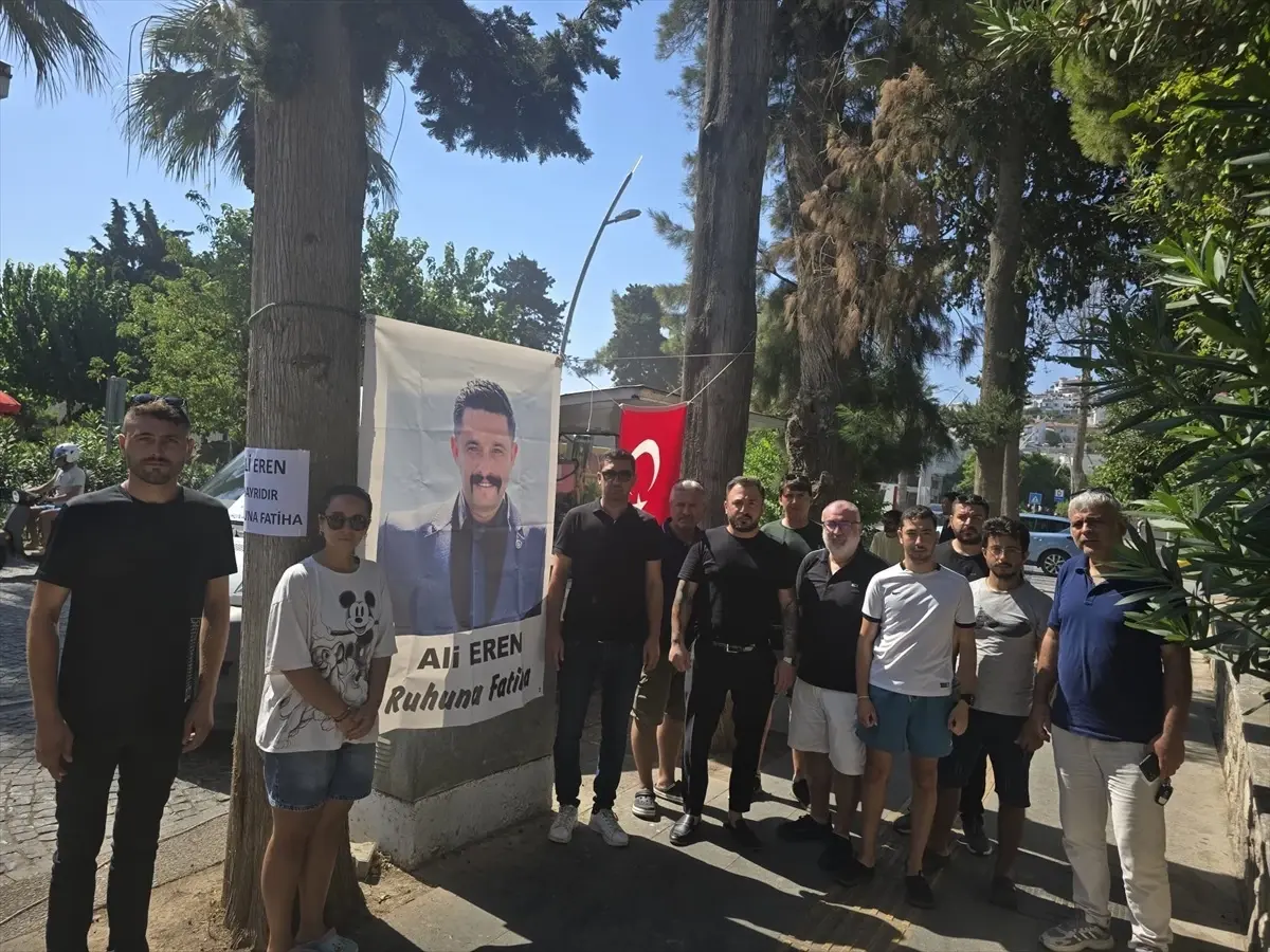 Datça'da Ali Eren İçin Lokma Dağıtımı Yapıldı