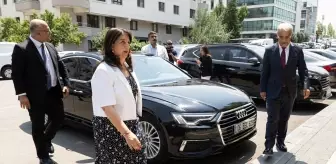 DEM Parti Heyeti Gelecek Partisi'nin Genel Başkanını Ziyaret Etti