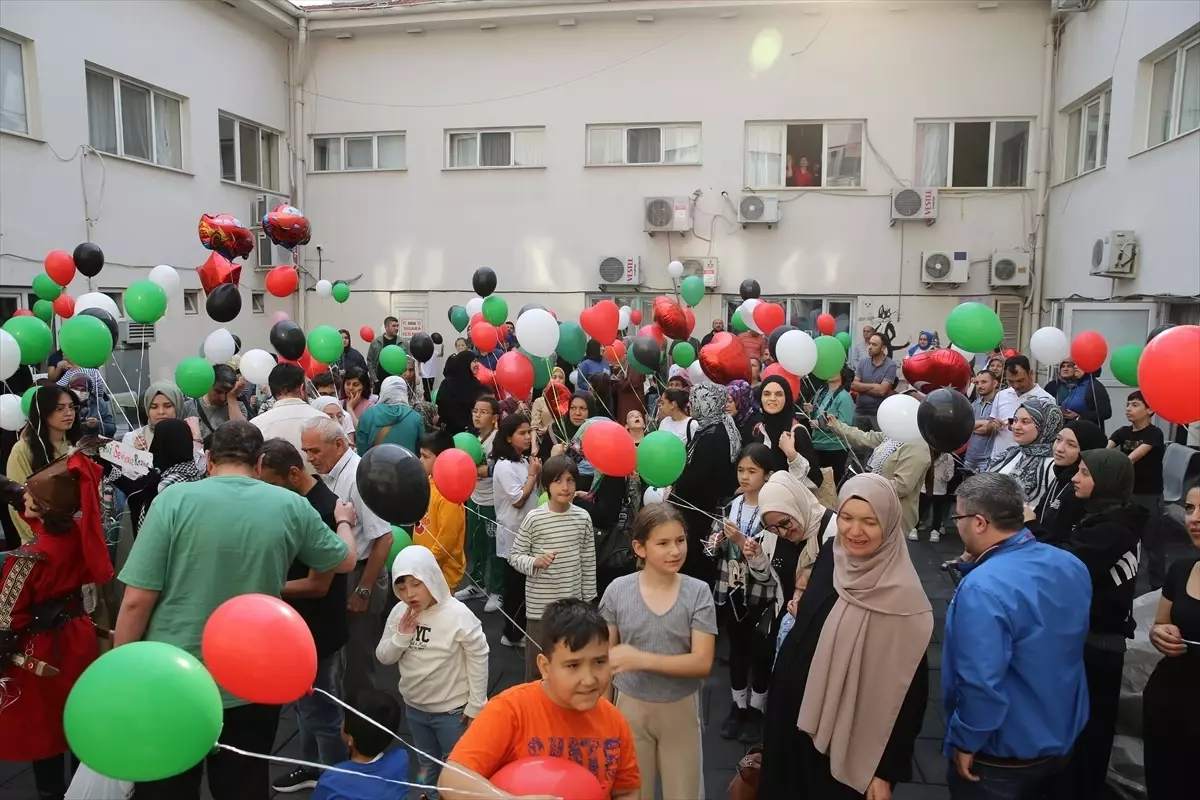 Raziye için Balonla Destek Etkinliği