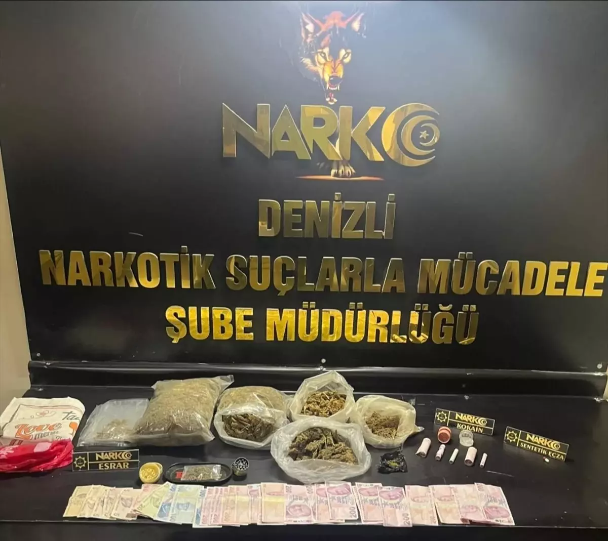 Denizli'de Uyuşturucu Operasyonu: 1 Şüpheli Tutuklandı