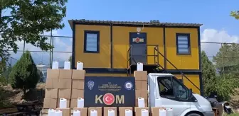 Denizli'de Kaçakçılık Operasyonu: 3 Gözaltı