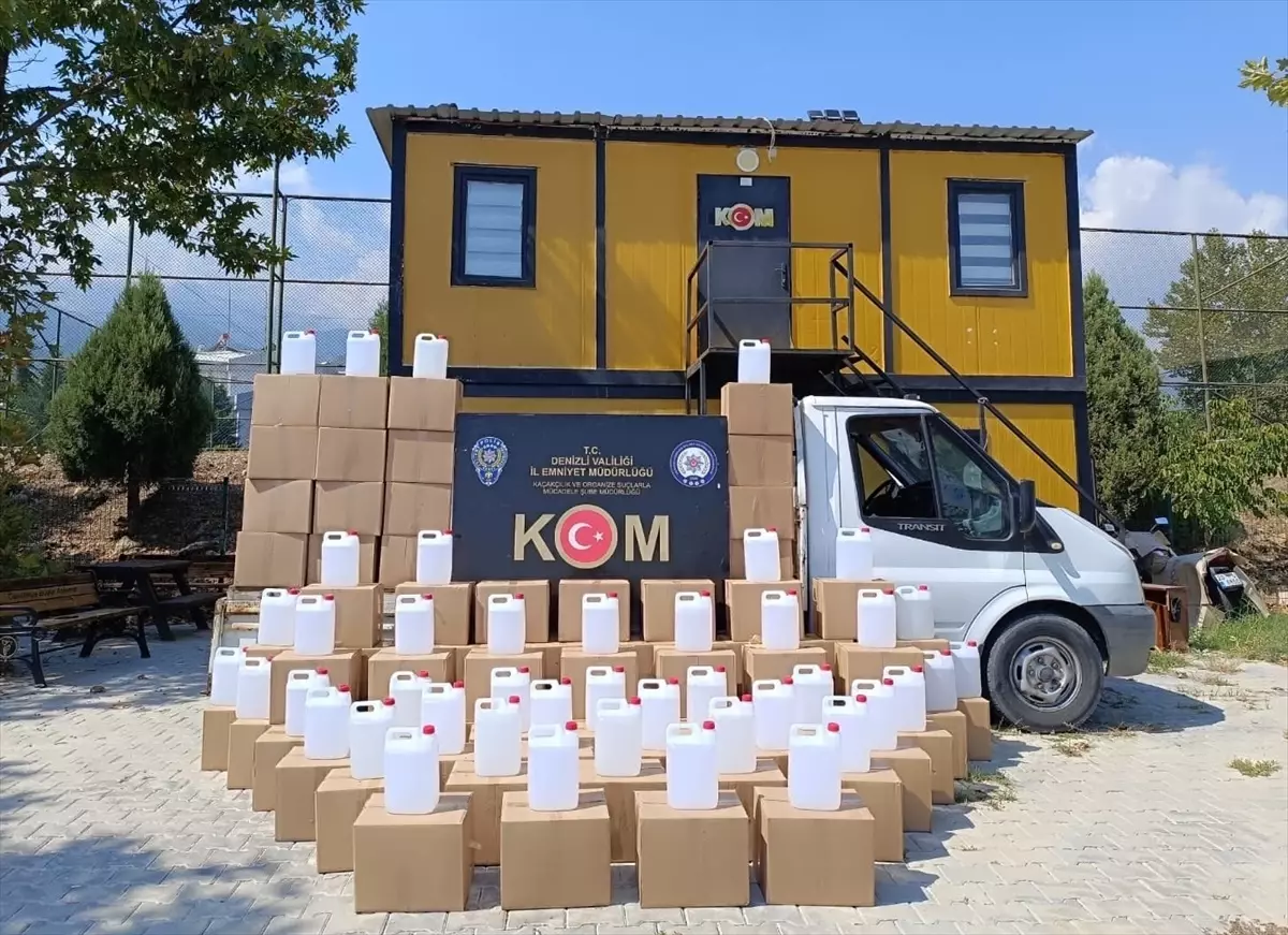 Denizli'de Kaçakçılık Operasyonu: 3 Gözaltı