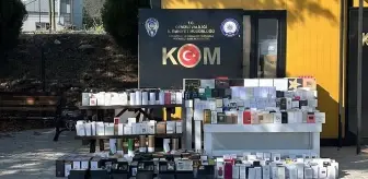Denizli'de Kaçakçılık Operasyonu: Binlerce Kaçak Parfüm ve Saat Ele Geçirildi