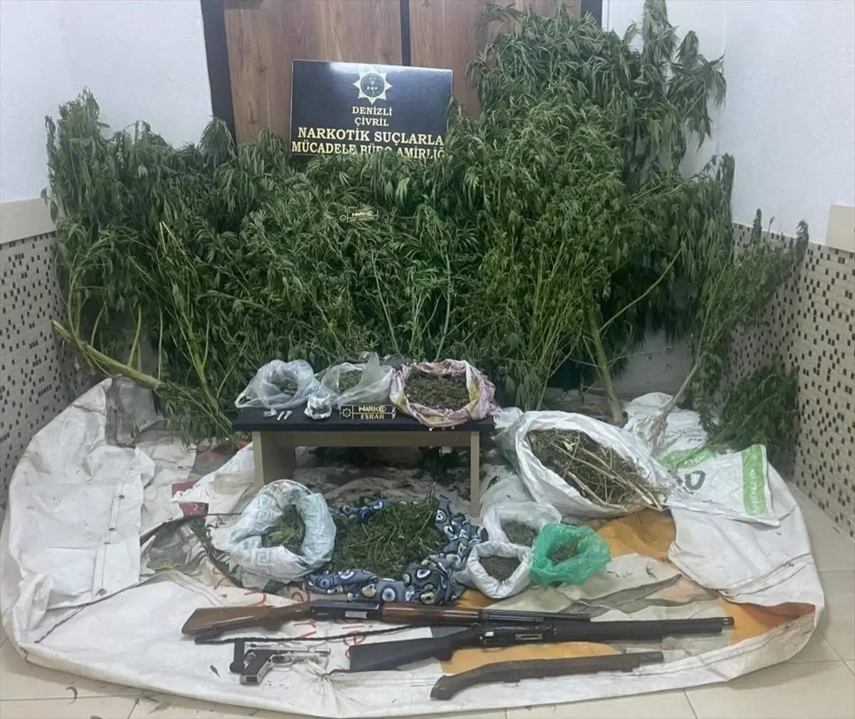 Denizli'de Uyuşturucu Operasyonu: 2 Tutuklama