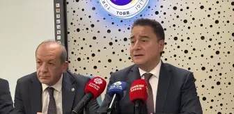 Babacan: Terör Sorunu İçin Yüzde 5 İhtimal Bile Desteklenmeli