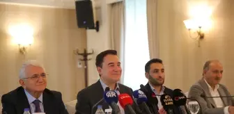 DEVA Partisi Genel Başkanı Babacan, Van'da konuştu Açıklaması
