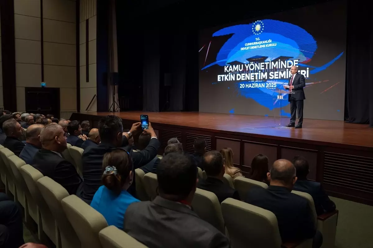 Kamu Yönetiminde Etkin Denetim Semineri Düzenlendi