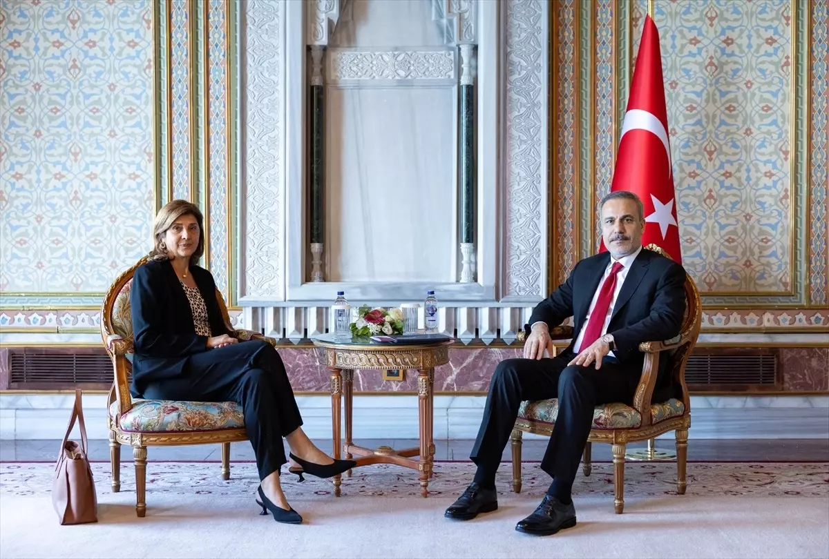 Dışişleri Bakanı Hakan Fidan, BM Temsilcisi Cuellar'ı Kabul Etti