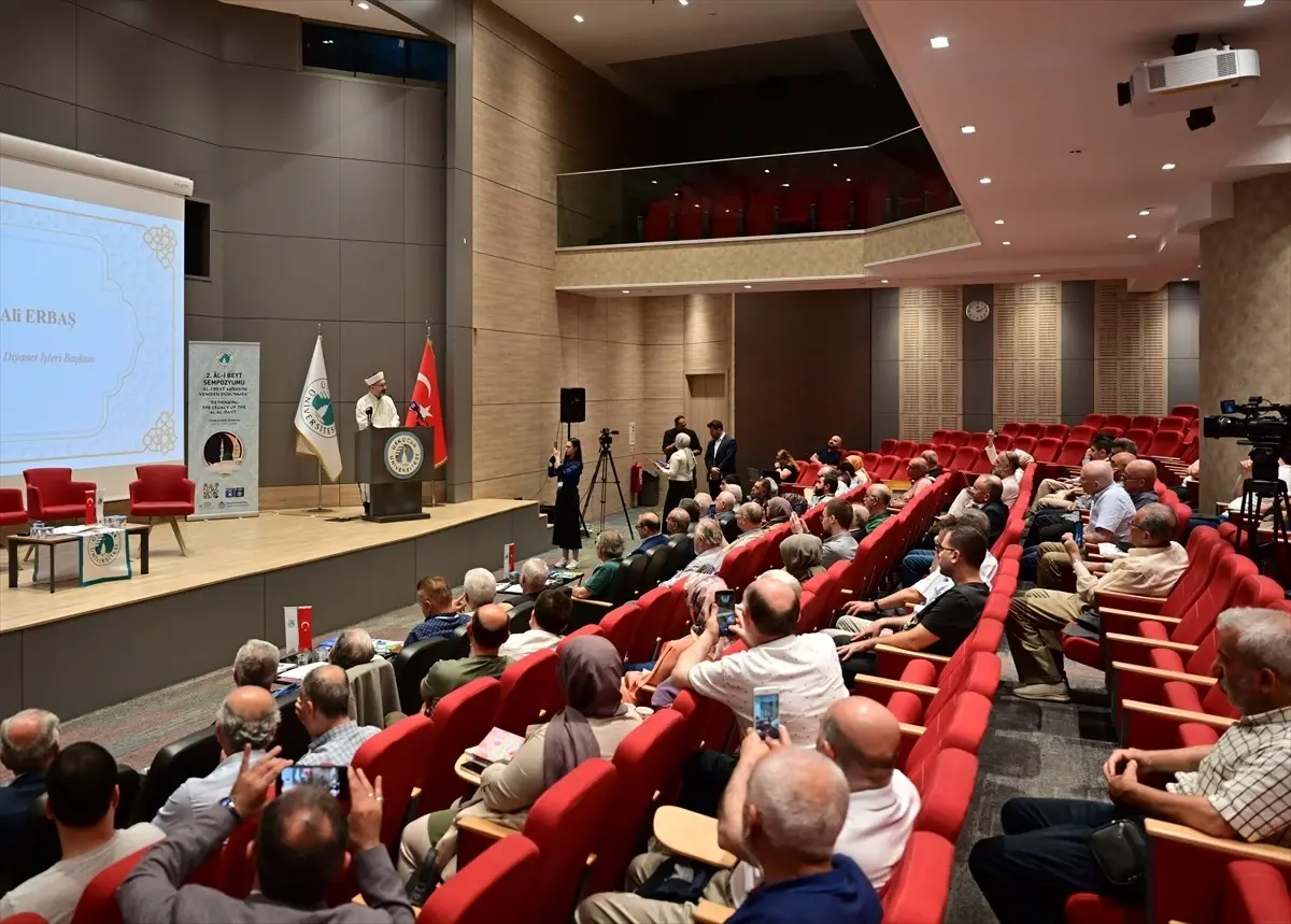 Diyanet İşleri Başkanı Erbaş, '2. Al-i Beyt Mirasını Yeniden Düşünmek Sempozyumu'nda konuştu Açıklaması