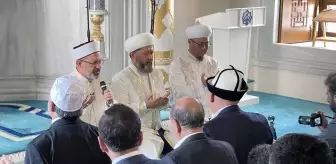 Diyanet İşleri Başkanı Ali Erbaş Kırgızistan'da Cuma Namazı Kıldırdı