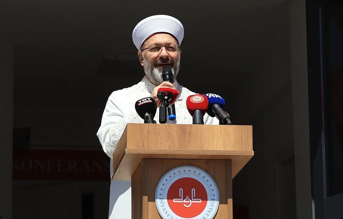 Diyanet İşleri Başkanı Ali Erbaş, İpsala'da Hafızlık Kur'an Kursu'nun Açılışına Katıldı