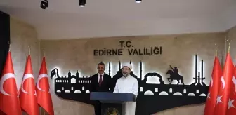 Diyanet İşleri Başkanı Ali Erbaş Edirne Valiliğini Ziyaret Etti