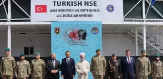 Diyanet İşleri Başkanı Ali Erbaş Bosna-Hersek'te EUFOR Türk Temsil Heyeti'ni Ziyaret Etti