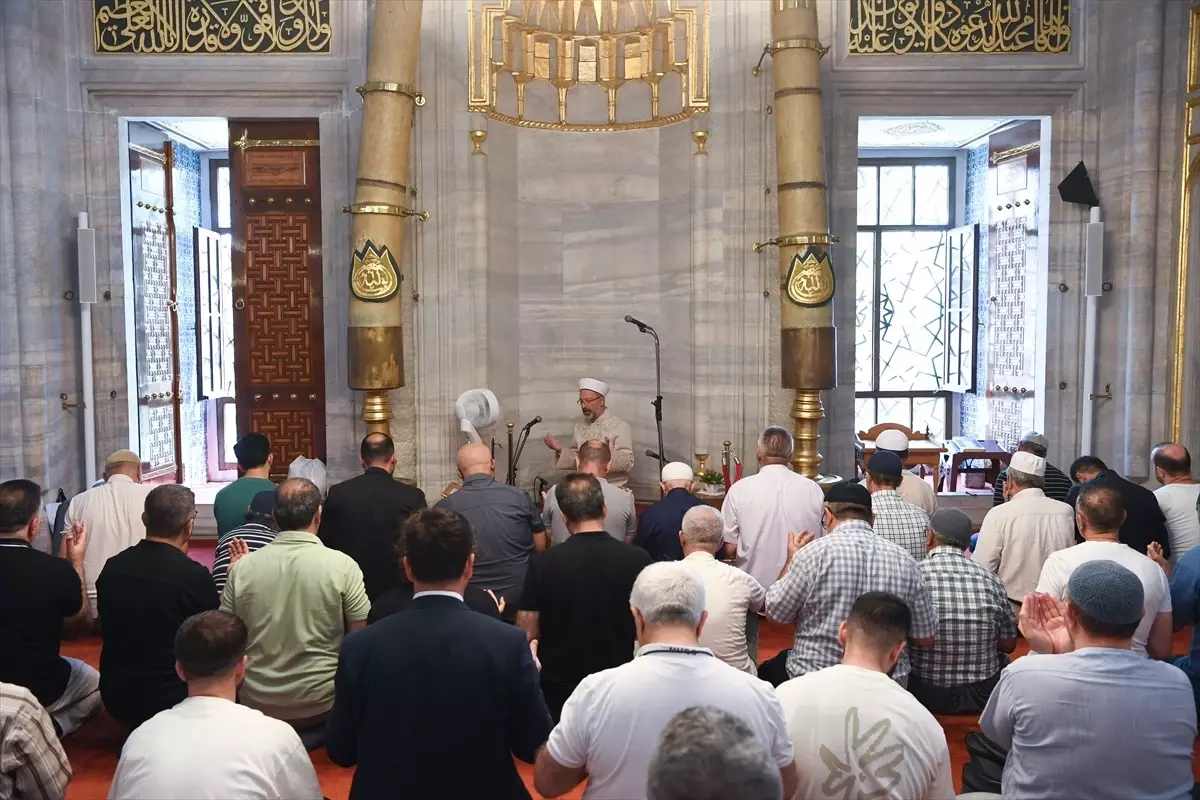 Diyanet İşleri Başkanı Ali Erbaş'tan Namaz ve Oruç vurgusu