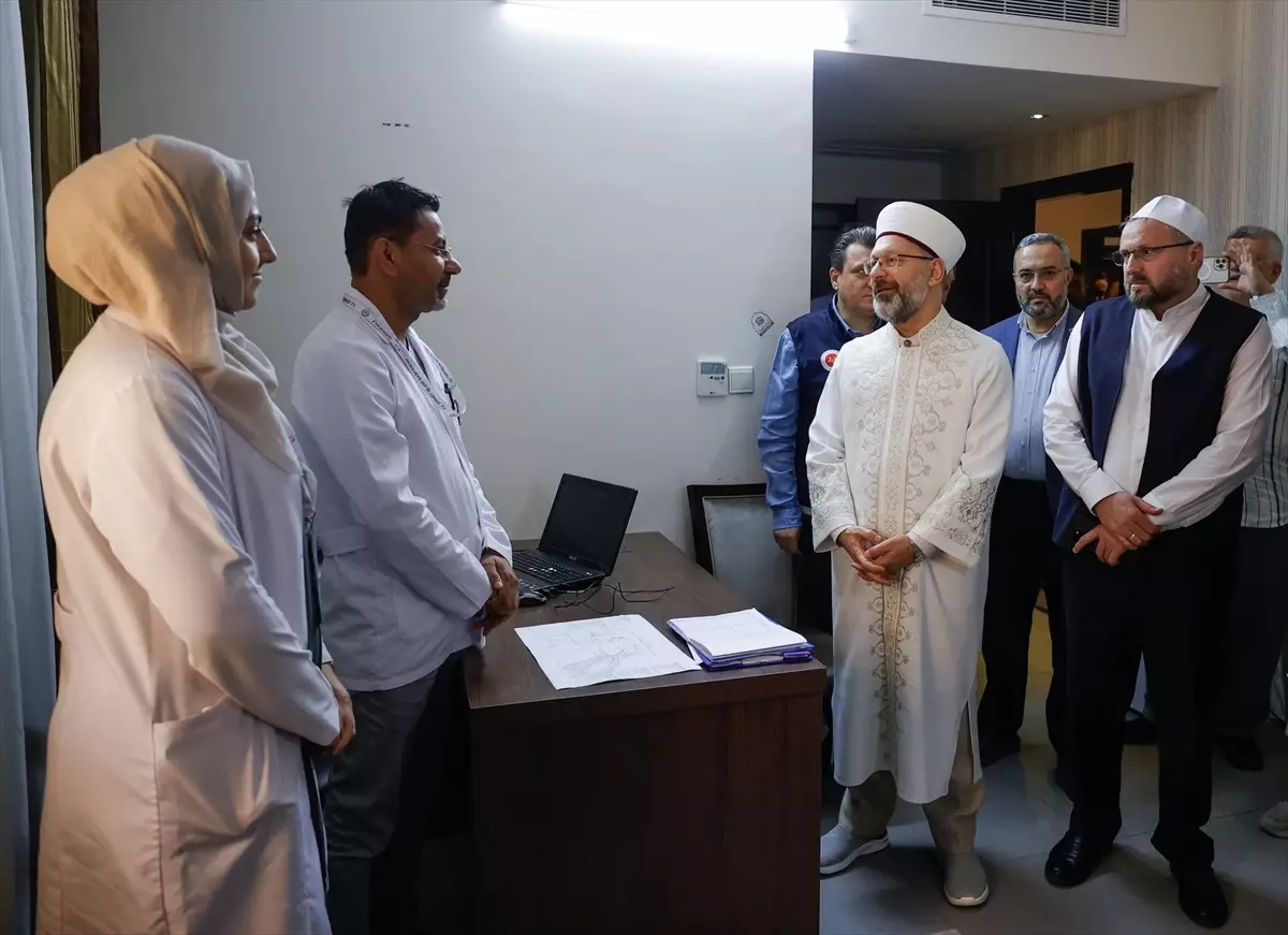 Diyanet İşleri Başkanı Erbaş, 2025 Hac Organizasyonu'nu İnceledi