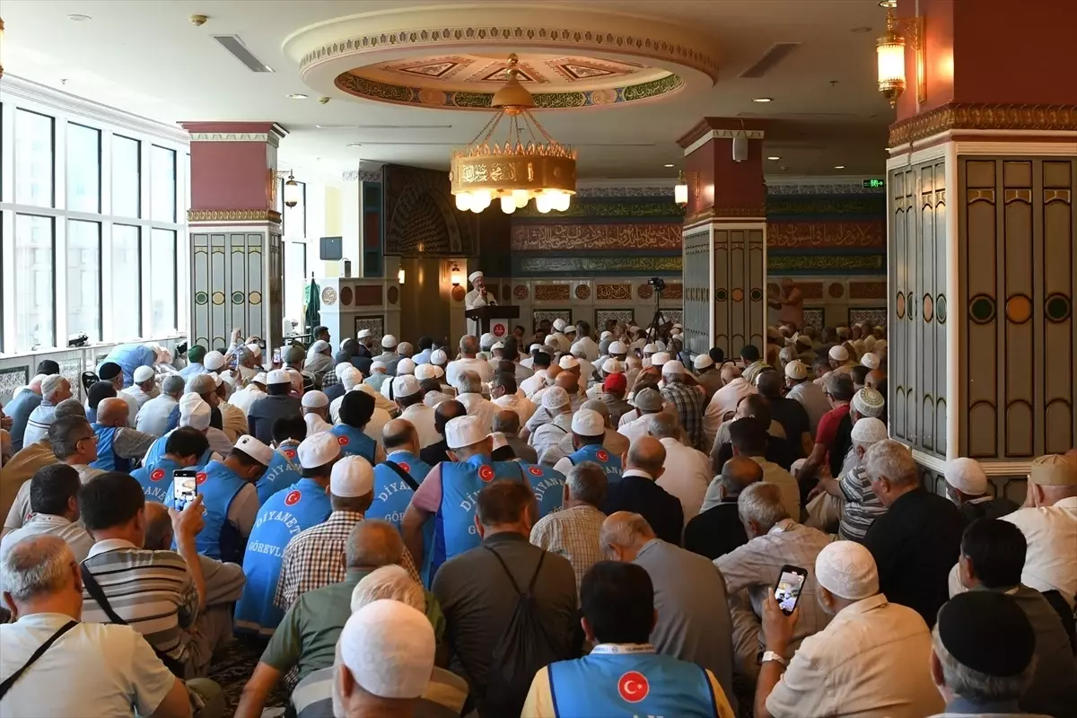 Diyanet İşleri Başkanı Erbaş: Hac, İman ve Ahlak Eğitimidir