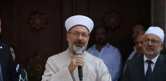 Diyanet İşleri Başkanı Erbaş, Yalova'da Bir Camiyi Açtı
