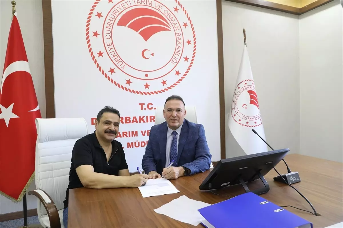 Diyarbakır'da Hibe Destekli Sulama Projeleri için 58 Üreticiyle Sözleşme İmzalandı