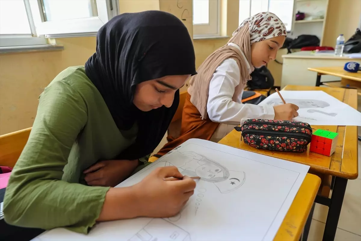 Diyarbakır'da Geleceğin Ressamları Keşfediliyor