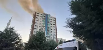 Diyarbakır'da Binada Yangın Çıktı