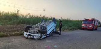 Diyarbakır'da Otomobil Devrildi: 1 Ölü, 4 Yaralı