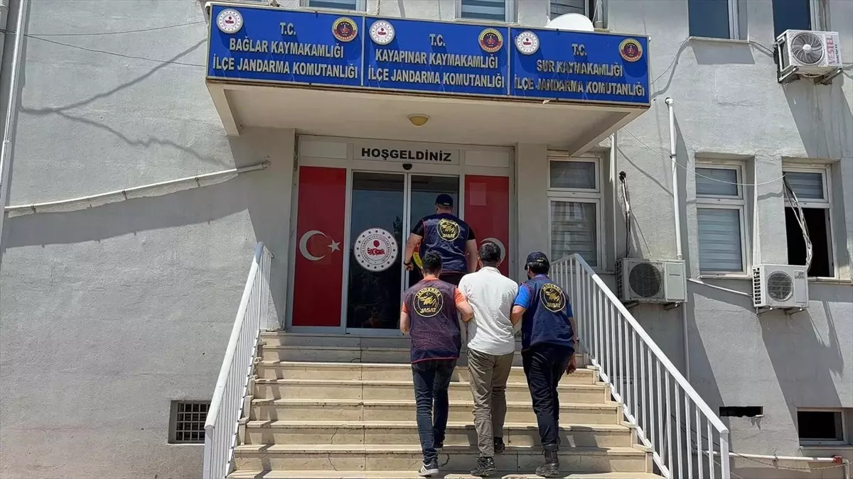 Diyarbakır'da Firari Hükümlü Operasyonla Yakalandı