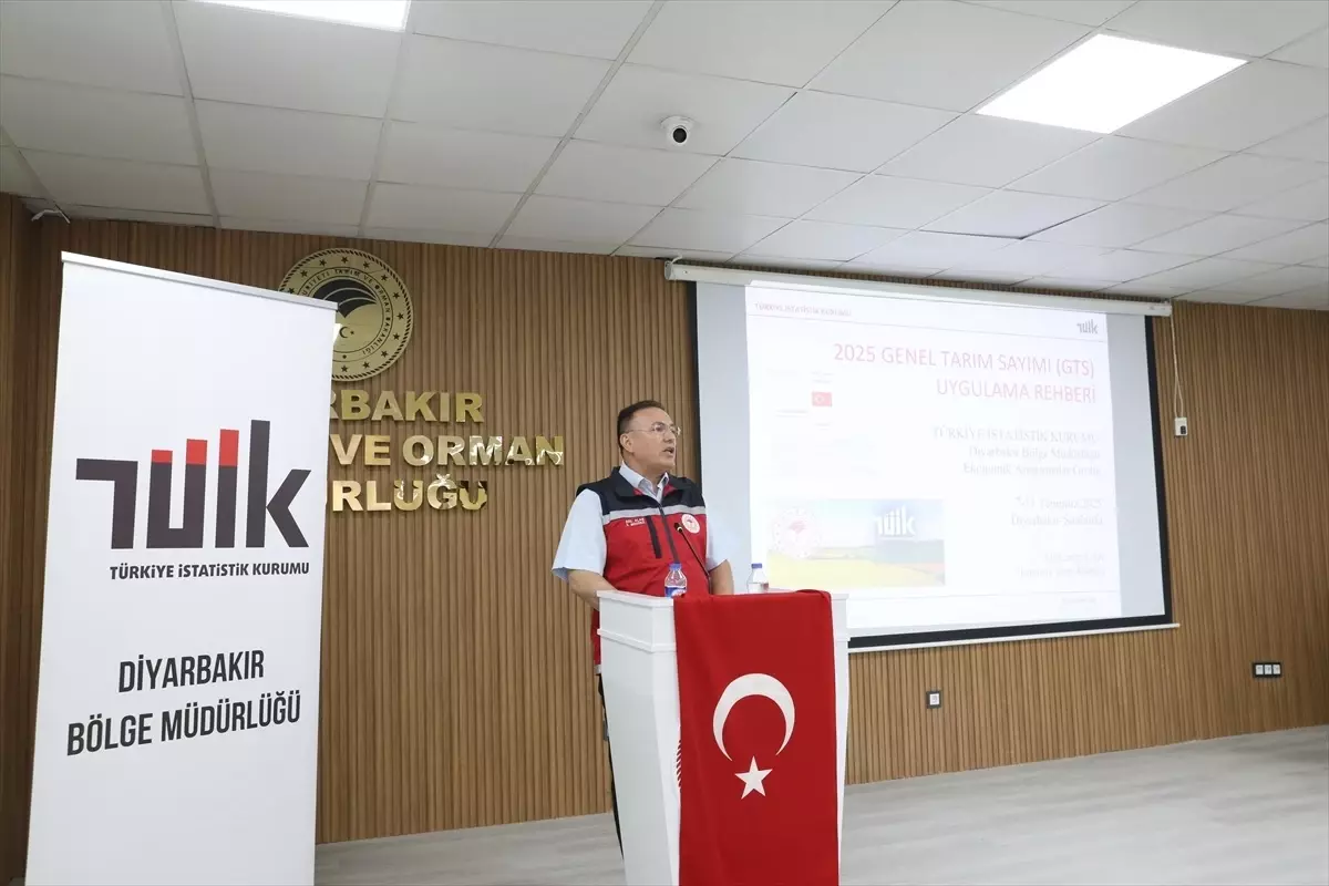 Diyarbakır'da Genel Tarım Sayımı İçin Eğitim Programı Düzenlendi